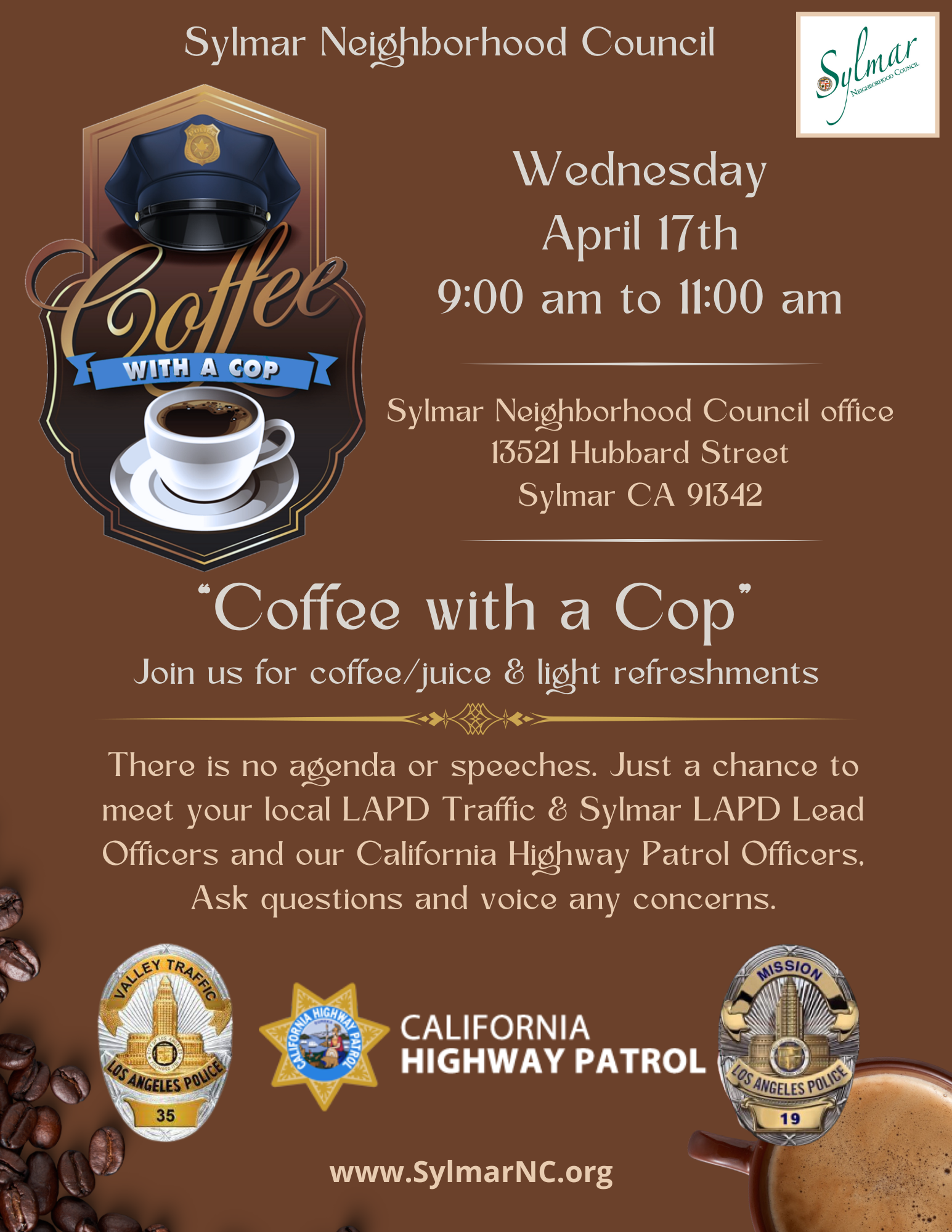 Coffee with a Cop • April 17th